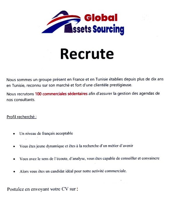 offre fev 21 100 postes nv
